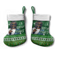 Black Jesus Merry Christmas Stocking Santa Claus Africa - Religious Faith Holiday