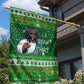 Black Jesus Merry Christmas Garden Flag Santa Claus Africa - Religious Faith Holiday
