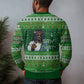 Black Jesus Merry Christmas Ugly Christmas Sweater Santa Claus Africa - Religious Faith Holiday