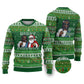 Black Jesus Merry Christmas Ugly Christmas Sweater Santa Claus Africa - Religious Faith Holiday