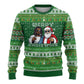 Black Jesus Merry Christmas Ugly Christmas Sweater Santa Claus Africa - Religious Faith Holiday