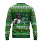 Black Jesus Merry Christmas Ugly Christmas Sweater Santa Claus Africa - Religious Faith Holiday