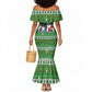 Black Jesus Merry Christmas Mermaid Dress Santa Claus Africa - Religious Faith Holiday