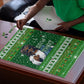 Black Jesus Merry Christmas Puzzle Santa Claus Africa - Religious Faith Holiday
