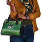 Black Jesus Merry Christmas Shoulder Handbag Santa Claus Africa - Religious Faith Holiday