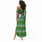 Black Jesus Merry Christmas Summer Maxi Dress Santa Claus Africa - Religious Faith Holiday