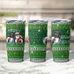 Black Jesus Merry Christmas Tumbler Cup Santa Claus Africa - Religious Faith Holiday