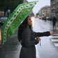 Black Jesus Merry Christmas Umbrella Santa Claus Africa - Religious Faith Holiday