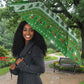 Black Jesus Merry Christmas Umbrella Santa Claus Africa - Religious Faith Holiday