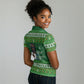 Black Jesus Merry Christmas Women Polo Shirt Santa Claus Africa - Religious Faith Holiday