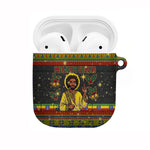 Ethiopian Melkam Genna Jesus Christmas AirPods Case Melkam Genna Ethiopian Flag Jesus Christ