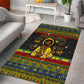 Ethiopian Melkam Genna Jesus Christmas Area Rug Melkam Genna Ethiopian Flag Jesus Christ