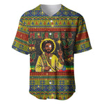 Ethiopian Melkam Genna Jesus Christmas Baseball Jersey Melkam Genna Ethiopian Flag Jesus Christ