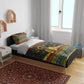 Ethiopian Melkam Genna Jesus Christmas Bedding Set Melkam Genna Ethiopian Flag Jesus Christ