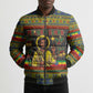 Ethiopian Melkam Genna Jesus Christmas Bomber Puffer Jacket Melkam Genna Ethiopian Flag Jesus Christ