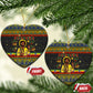 Ethiopian Melkam Genna Jesus Christmas Ceramic Ornament Melkam Genna Ethiopian Flag Jesus Christ
