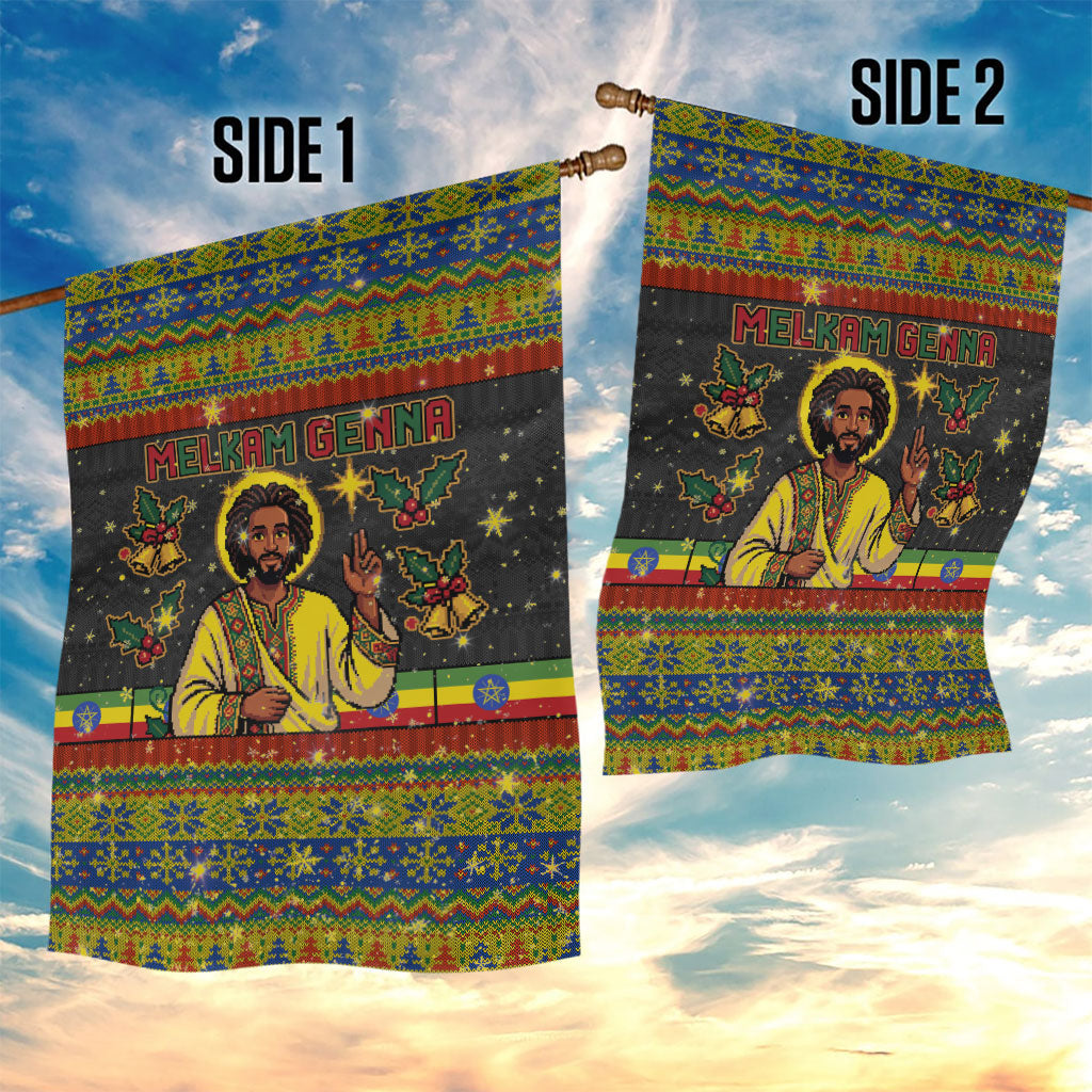 Ethiopian Melkam Genna Jesus Christmas Garden Flag Melkam Genna Ethiopian Flag Jesus Christ