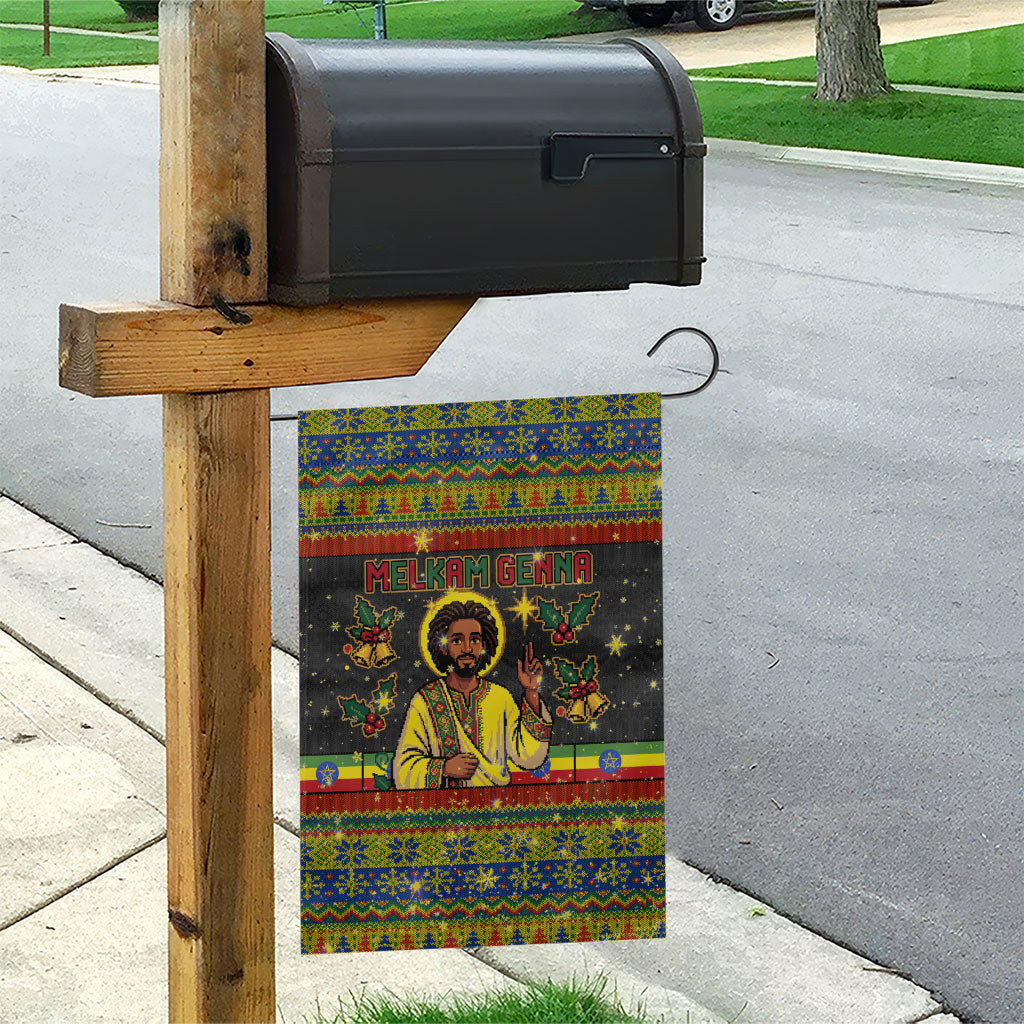Ethiopian Melkam Genna Jesus Christmas Garden Flag Melkam Genna Ethiopian Flag Jesus Christ