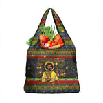 Ethiopian Melkam Genna Jesus Christmas Grocery Bag Melkam Genna Ethiopian Flag Jesus Christ