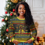 Ethiopian Melkam Genna Jesus Christmas Ugly Christmas Sweater Melkam Genna Ethiopian Flag Jesus Christ