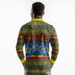 Ethiopian Melkam Genna Jesus Christmas Long Sleeve Polo Shirt Melkam Genna Ethiopian Flag Jesus Christ