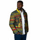 Ethiopian Melkam Genna Jesus Christmas Padded Jacket Melkam Genna Ethiopian Flag Jesus Christ