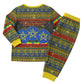 Ethiopian Melkam Genna Jesus Christmas Pajama Set Melkam Genna Ethiopian Flag Jesus Christ