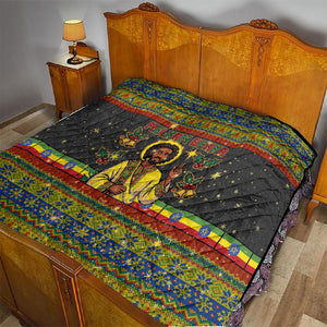 Ethiopian Melkam Genna Jesus Christmas Quilt Melkam Genna Ethiopian Flag Jesus Christ