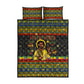 Ethiopian Melkam Genna Jesus Christmas Quilt Bed Set Melkam Genna Ethiopian Flag Jesus Christ