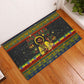 Ethiopian Melkam Genna Jesus Christmas Rubber Doormat Melkam Genna Ethiopian Flag Jesus Christ