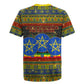 Ethiopian Melkam Genna Jesus Christmas Rugby Jersey Melkam Genna Ethiopian Flag Jesus Christ