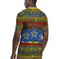 Ethiopian Melkam Genna Jesus Christmas Rugby Jersey Melkam Genna Ethiopian Flag Jesus Christ