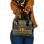 Ethiopian Melkam Genna Jesus Christmas Shoulder Handbag Melkam Genna Ethiopian Flag Jesus Christ