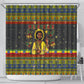 Ethiopian Melkam Genna Jesus Christmas Shower Curtain Melkam Genna Ethiopian Flag Jesus Christ