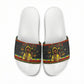 Ethiopian Melkam Genna Jesus Christmas Slide Sandals Melkam Genna Ethiopian Flag Jesus Christ