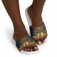 Ethiopian Melkam Genna Jesus Christmas Slide Sandals Melkam Genna Ethiopian Flag Jesus Christ