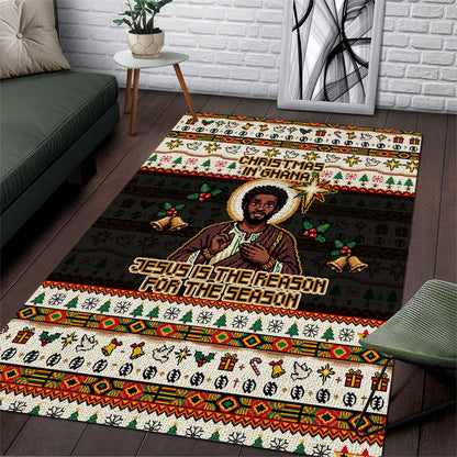 Ghana Jesus Christmas Area Rug Ghana Coat Of Arms Jesus Christ Art