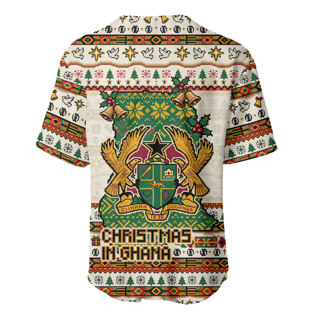 Ghana Jesus Christmas Baseball Jersey Ghana Coat Of Arms Jesus Christ Art