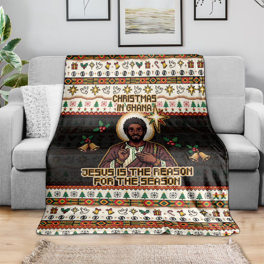 Ghana Jesus Christmas Blanket Ghana Coat Of Arms Jesus Christ Art