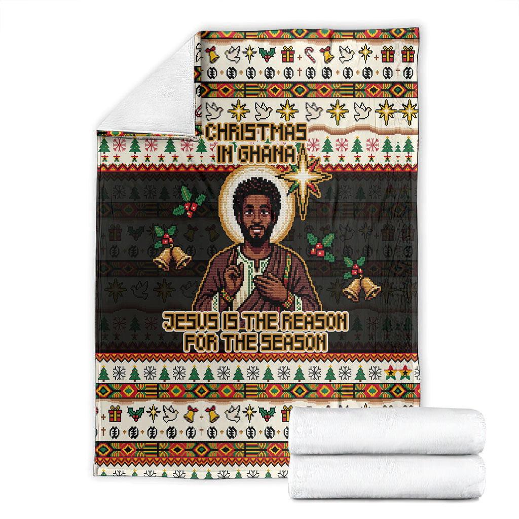 Ghana Jesus Christmas Blanket Ghana Coat Of Arms Jesus Christ Art