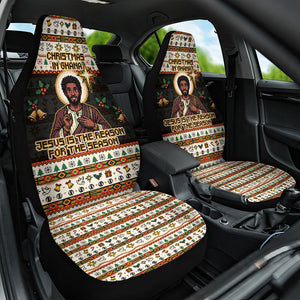 Ghana Jesus Christmas Car Seat Cover Ghana Coat Of Arms Jesus Christ Art