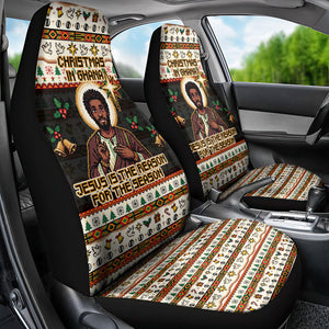 Ghana Jesus Christmas Car Seat Cover Ghana Coat Of Arms Jesus Christ Art