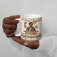 Ghana Jesus Christmas Ceramic Mug Ghana Coat Of Arms Jesus Christ Art