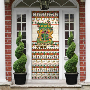 Ghana Jesus Christmas Door Cover Ghana Coat Of Arms Jesus Christ Art