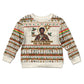 Ghana Jesus Christmas Kid Ugly Christmas Sweater Ghana Coat Of Arms Jesus Christ Art