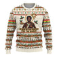 Ghana Jesus Christmas Ugly Christmas Sweater Ghana Coat Of Arms Jesus Christ Art
