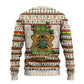 Ghana Jesus Christmas Ugly Christmas Sweater Ghana Coat Of Arms Jesus Christ Art