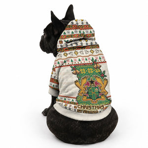 Ghana Jesus Christmas Pet Hoodie Ghana Coat Of Arms Jesus Christ Art