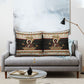 Ghana Jesus Christmas Pillow Cover Ghana Coat Of Arms Jesus Christ Art