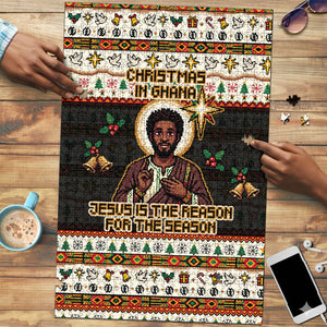 Ghana Jesus Christmas Puzzle Ghana Coat Of Arms Jesus Christ Art